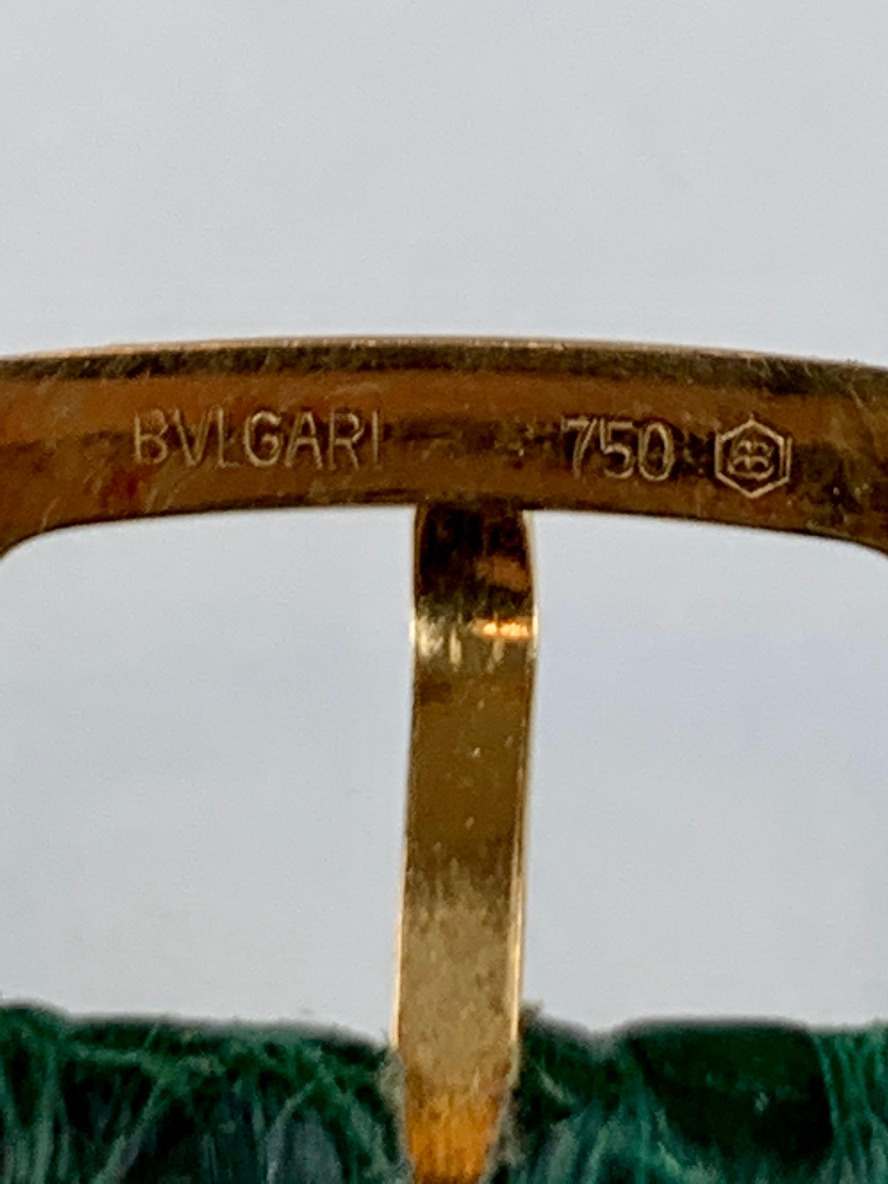 Bvlgari 18 Karat Gold BB 26 GL Watch In Good Condition In  London, GB