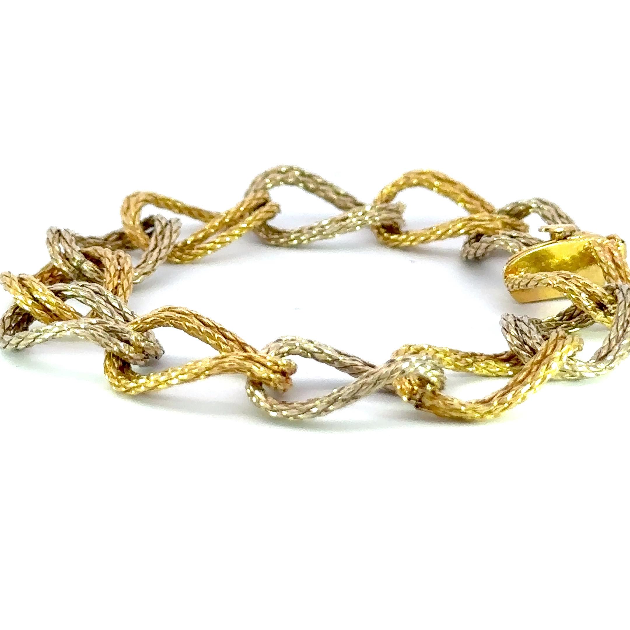bulgari rope bracelet
