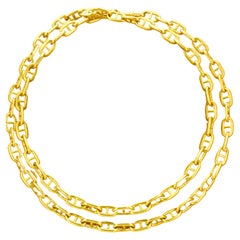 Bvlgari 18K Mariner's Long Vintage Chain.