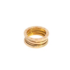 Bvlgari 18k Rose Gold B.zero1 0.28ctw Diamond Ring