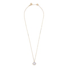 Bvlgari 18K Rose Gold Mother of Pearl Diva's Dream Pendant Necklace