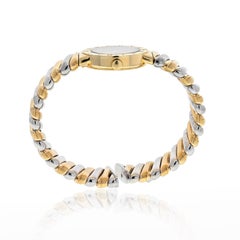 Bvlgari 18K Two Tone Two Tone Tubogas BB 232 T Ladies Watch