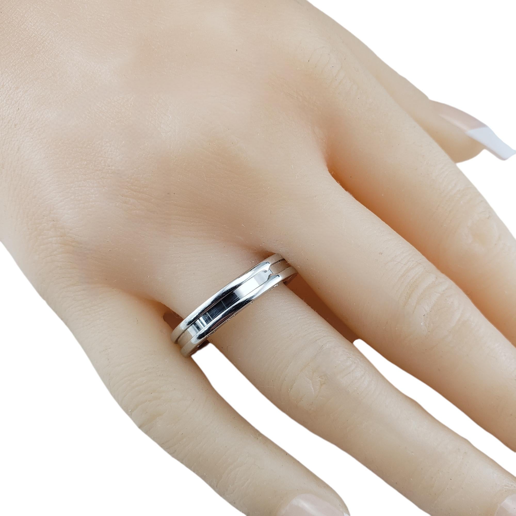 Bvlgari 18K White Gold B.Zero 1 Ring Size 10 (62) #18763 For Sale 3