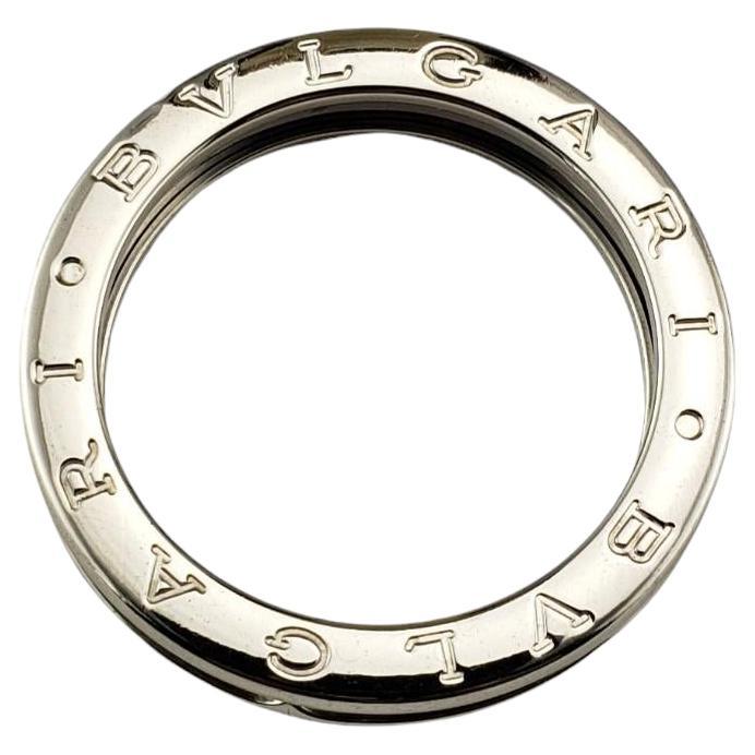 Bvlgari 18K White Gold B.Zero 1 Ring Size 10 (62) #18763