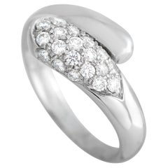 Bvlgari 18K White Gold Diamond Ring