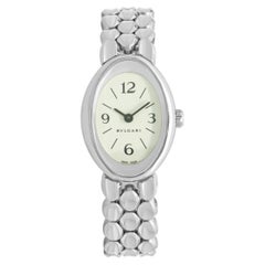 Bvlgari 18K White Gold Oval 20mm