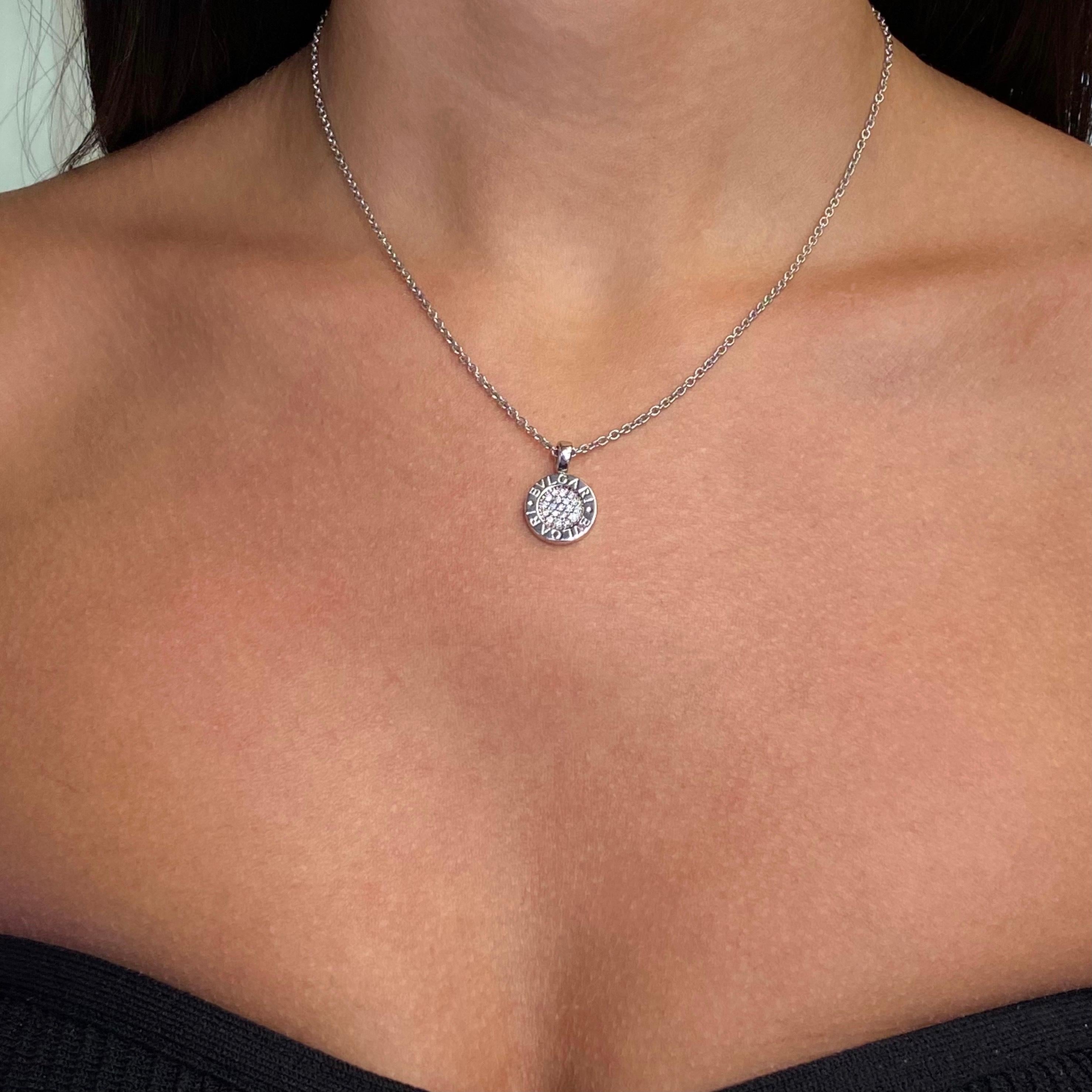 bvlgari necklace white gold