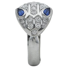 Bvlgari 18K White Gold Serpenti Seduttori Ring