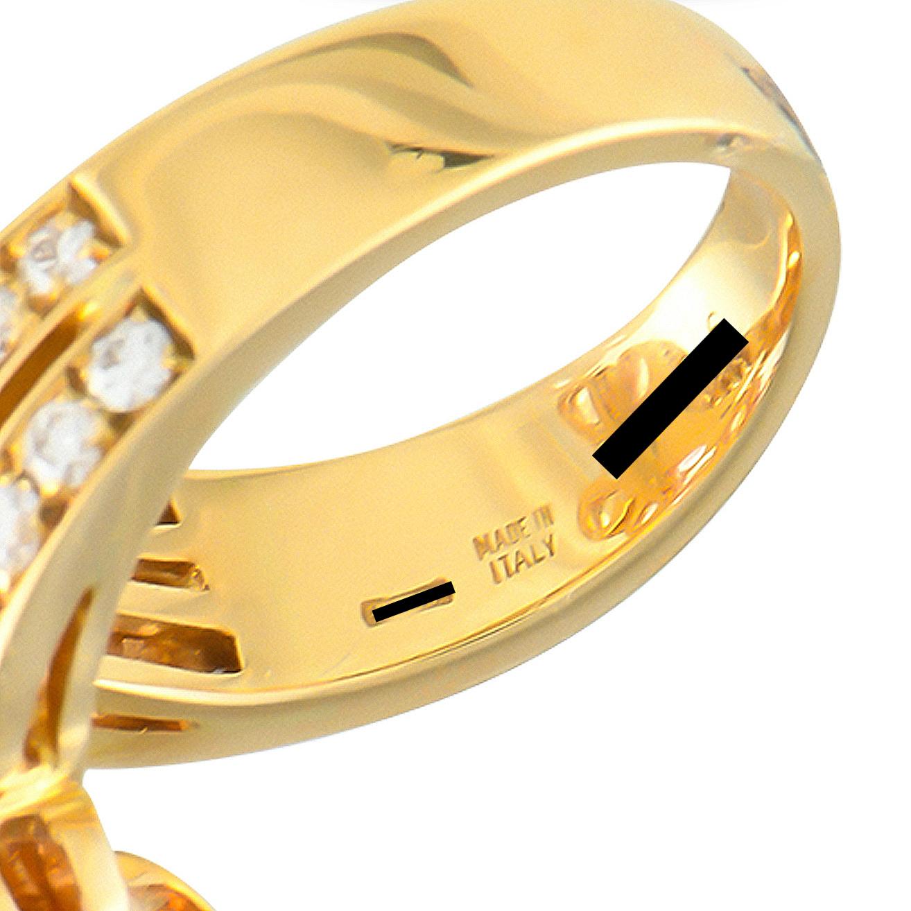 Women's Bvlgari 18K Yellow Gold 0.65ct Diamond and Multicolored Sapphire Flower Ring For Sale