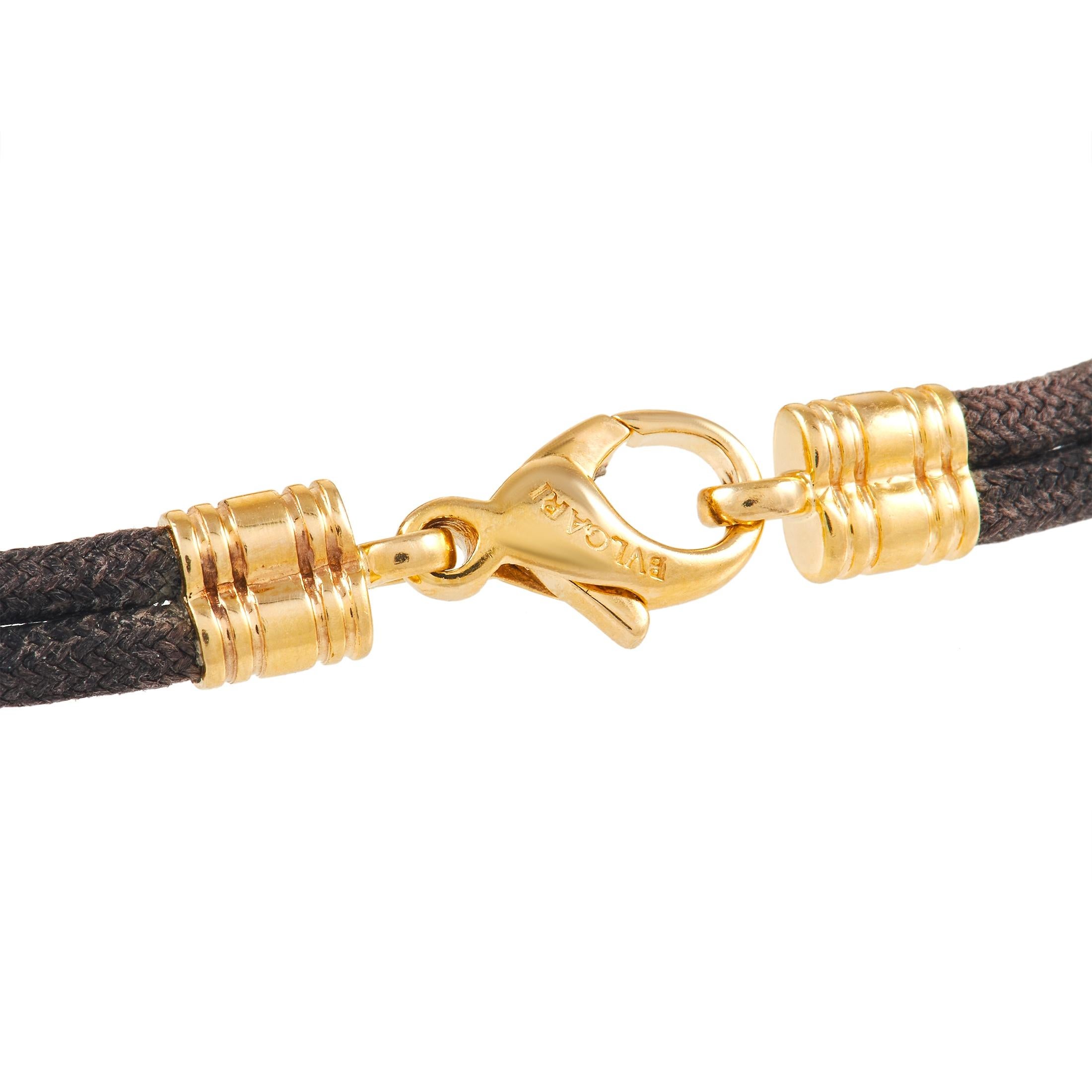 bulgari rope bracelet