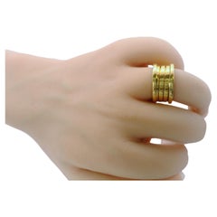 Bvlgari 18k Yellow Gold B-Zero Size 5 Ring