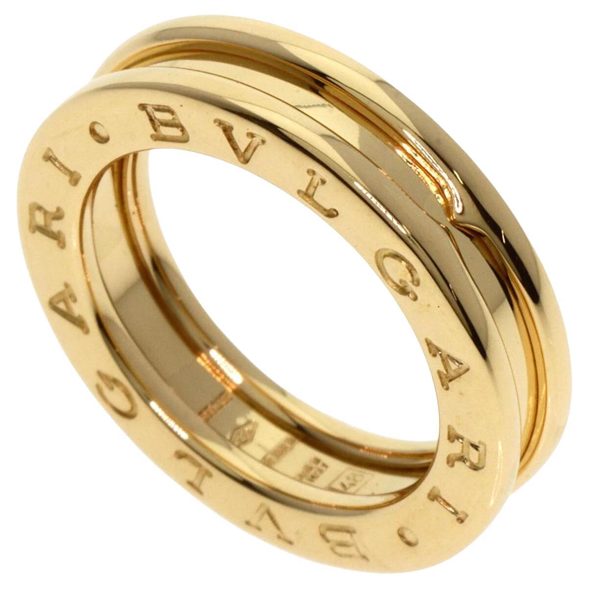 BVLGARI 18k Yellow Gold B.ZERO 1 One Band Ring