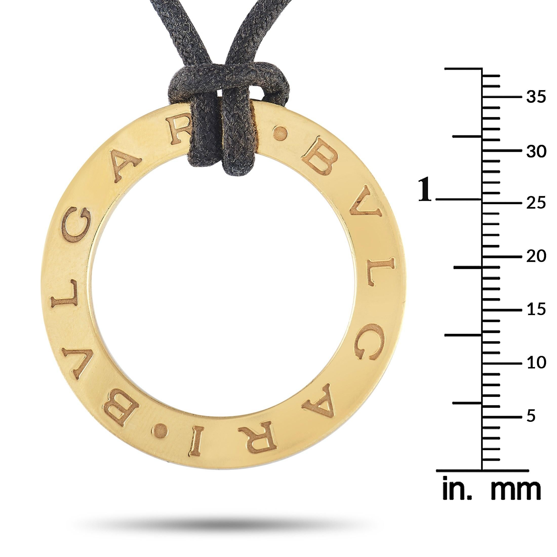 bvlgari necklace circle
