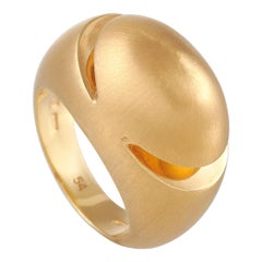 Bvlgari 18k Yellow Gold Dome Ring