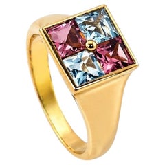 BVLGARI 18K Yellow Gold Gemstone Ring