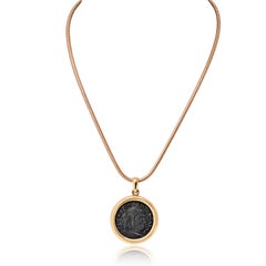 Bvlgari 18K Yellow Gold Monete 3cm Coin Necklace
