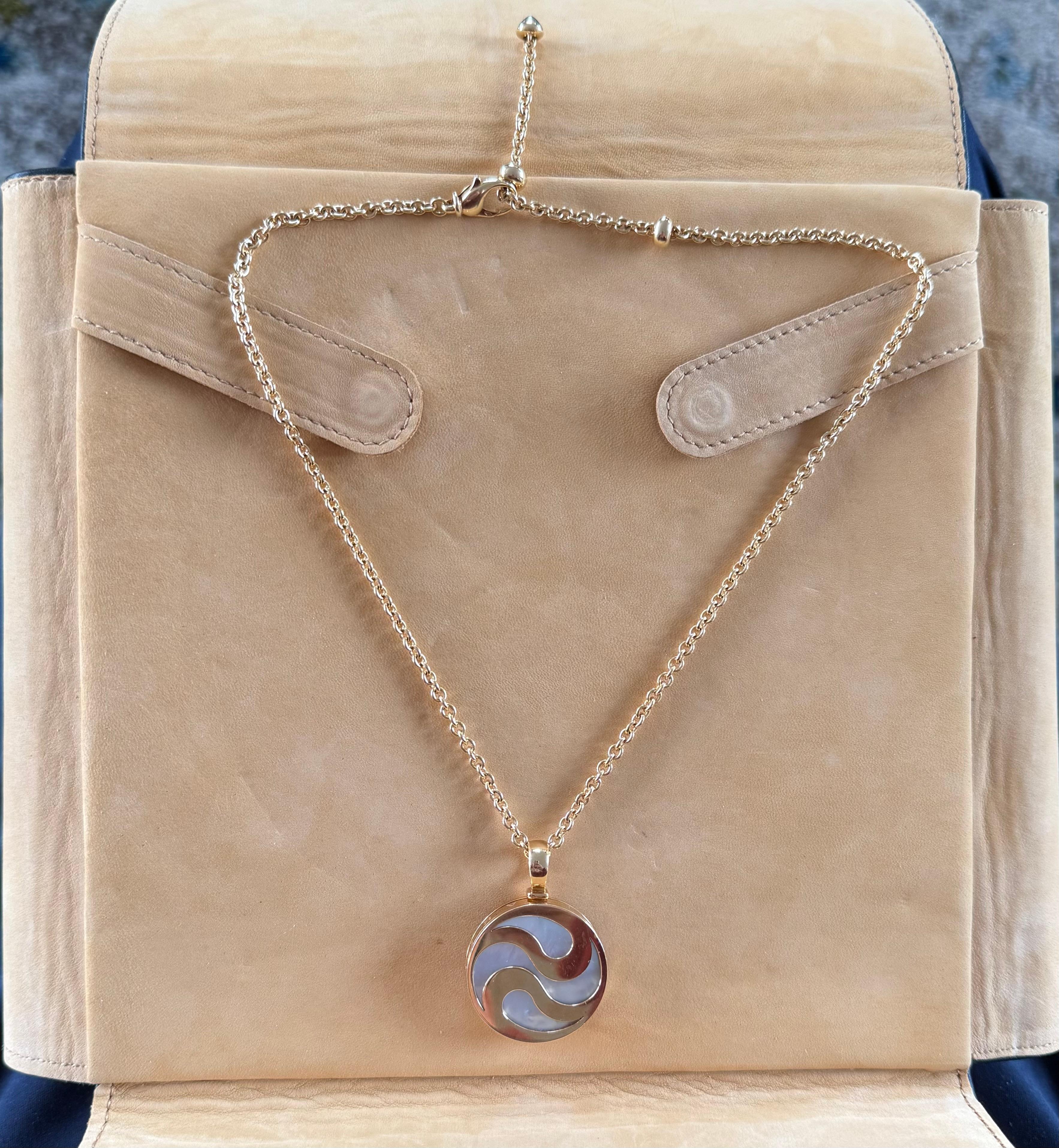 Women's or Men's BVLGARI 18K Yellow Gold Necklace For Sale