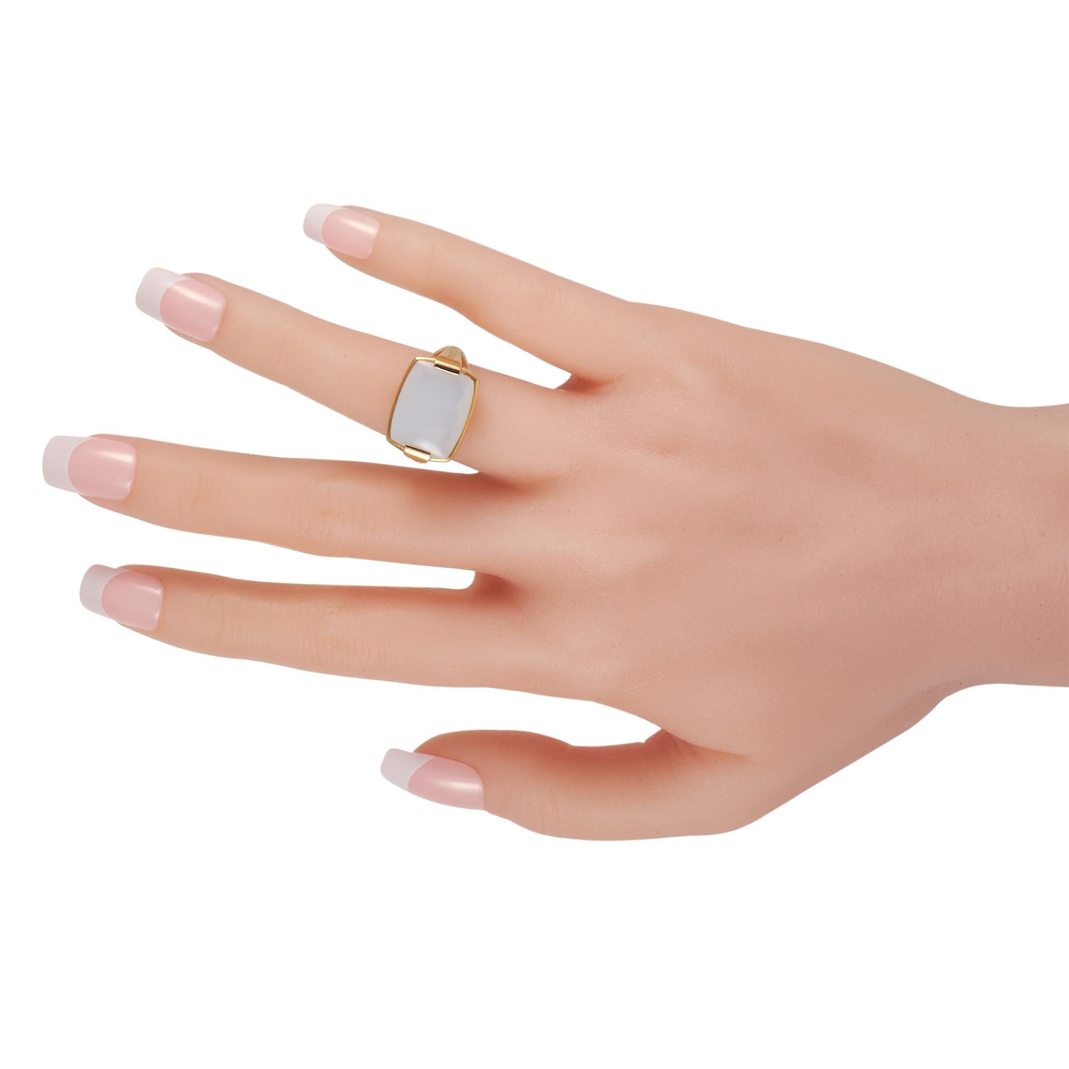 Women's Bvlgari 18K Yellow Gold Opal Ring
