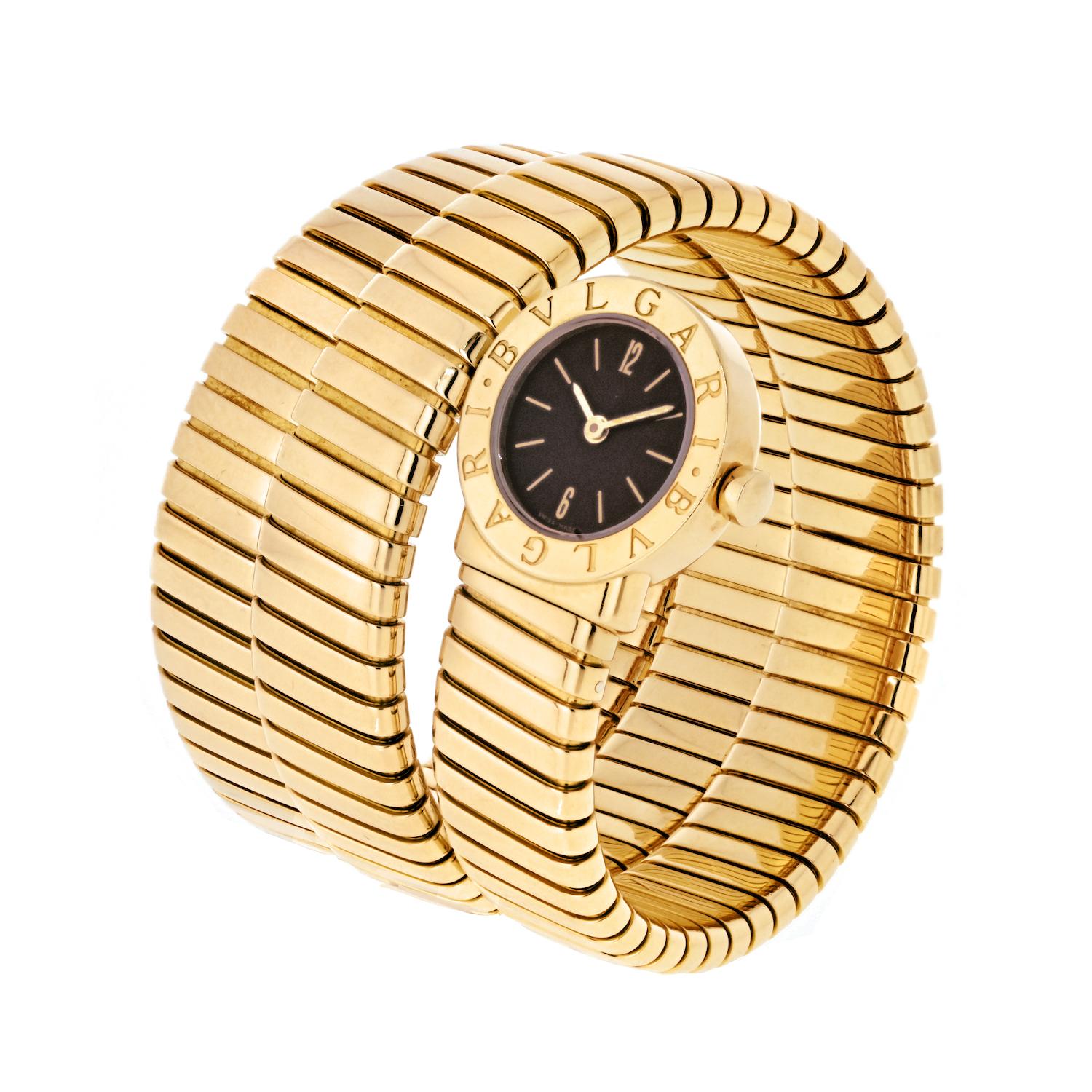 Reloj Bvlgari Serpenti Vintage BB19 1 T de oro amarillo de 18 quilates Moderno en venta