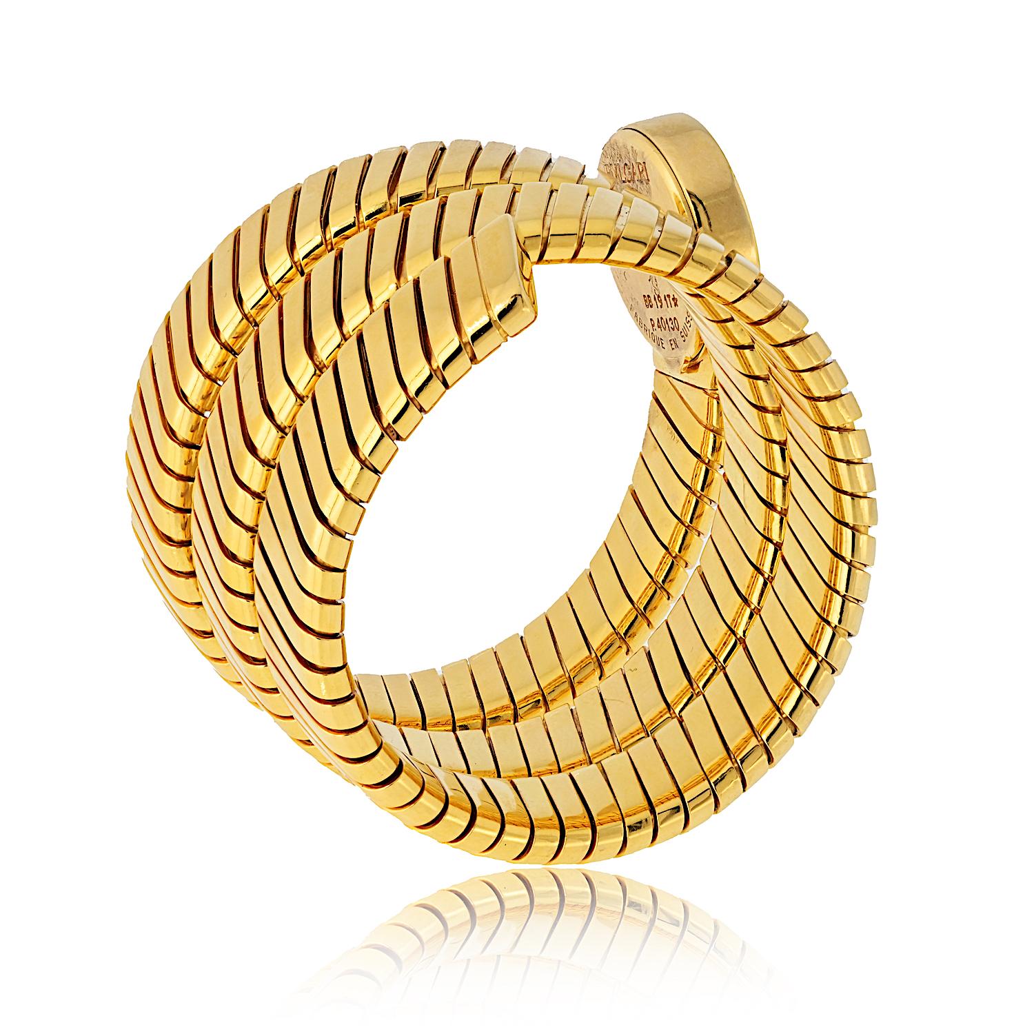 Reloj Bvlgari Serpenti Vintage BB19 1 T de oro amarillo de 18 quilates en venta 2