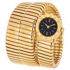 Bvlgari Montre Serpenti vintage BB19 1 T en or jaune 18 carats