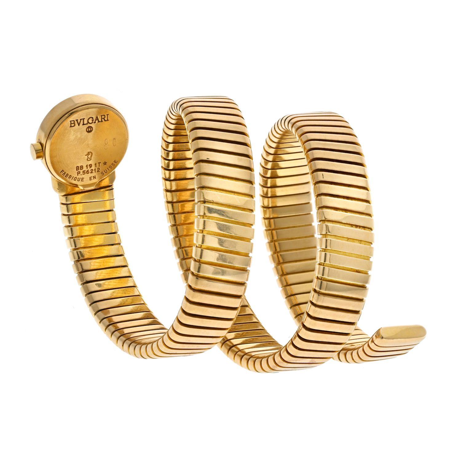 vintage bulgari serpenti watch