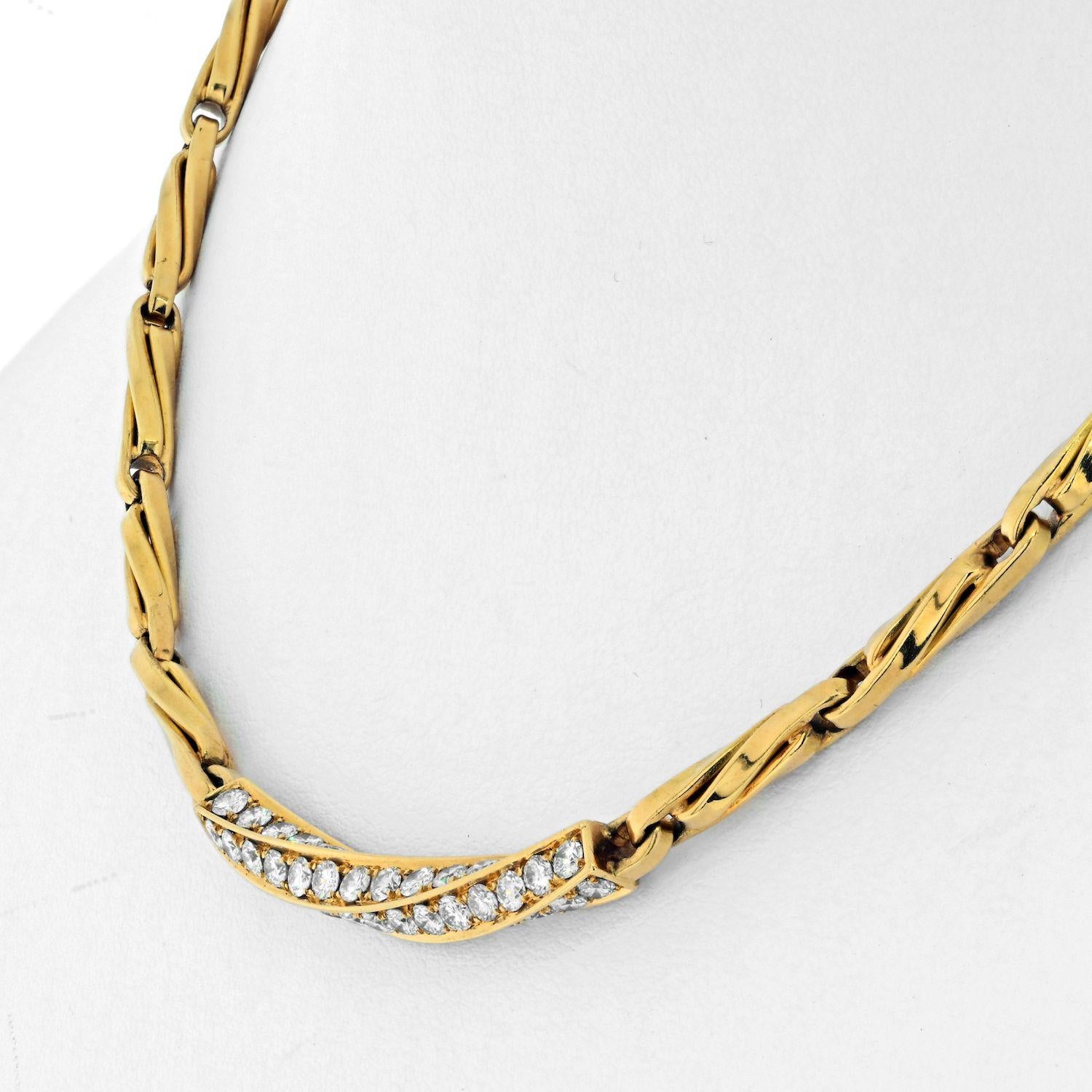 18k gold chain types