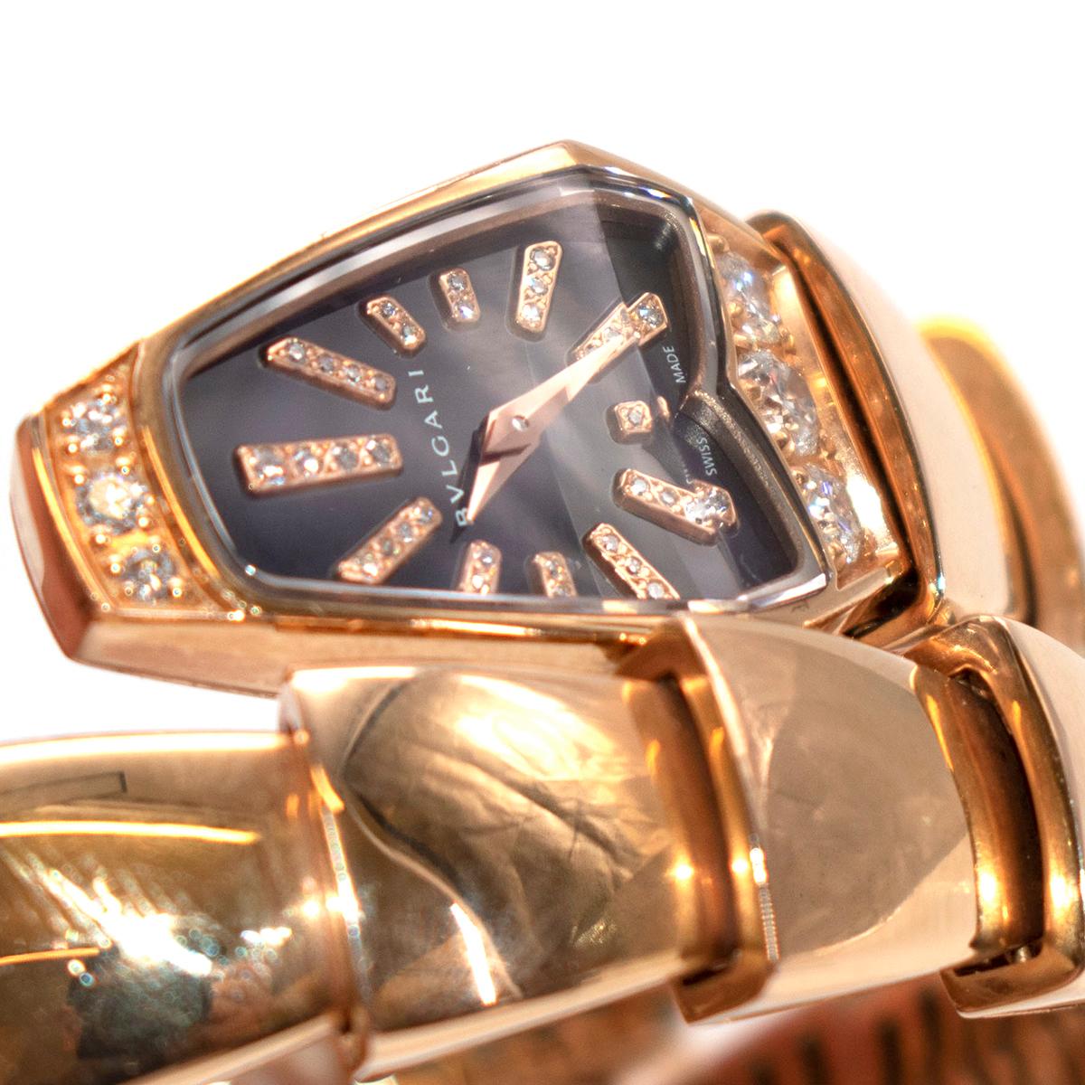 bvlgari serpenti 18kt rose...