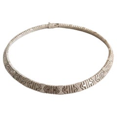 Bvlgari 2 Carat Diamond Parentesi 18k White Gold Necklace