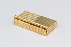 Bvlgari 2 Section 18k Gold Pill Box