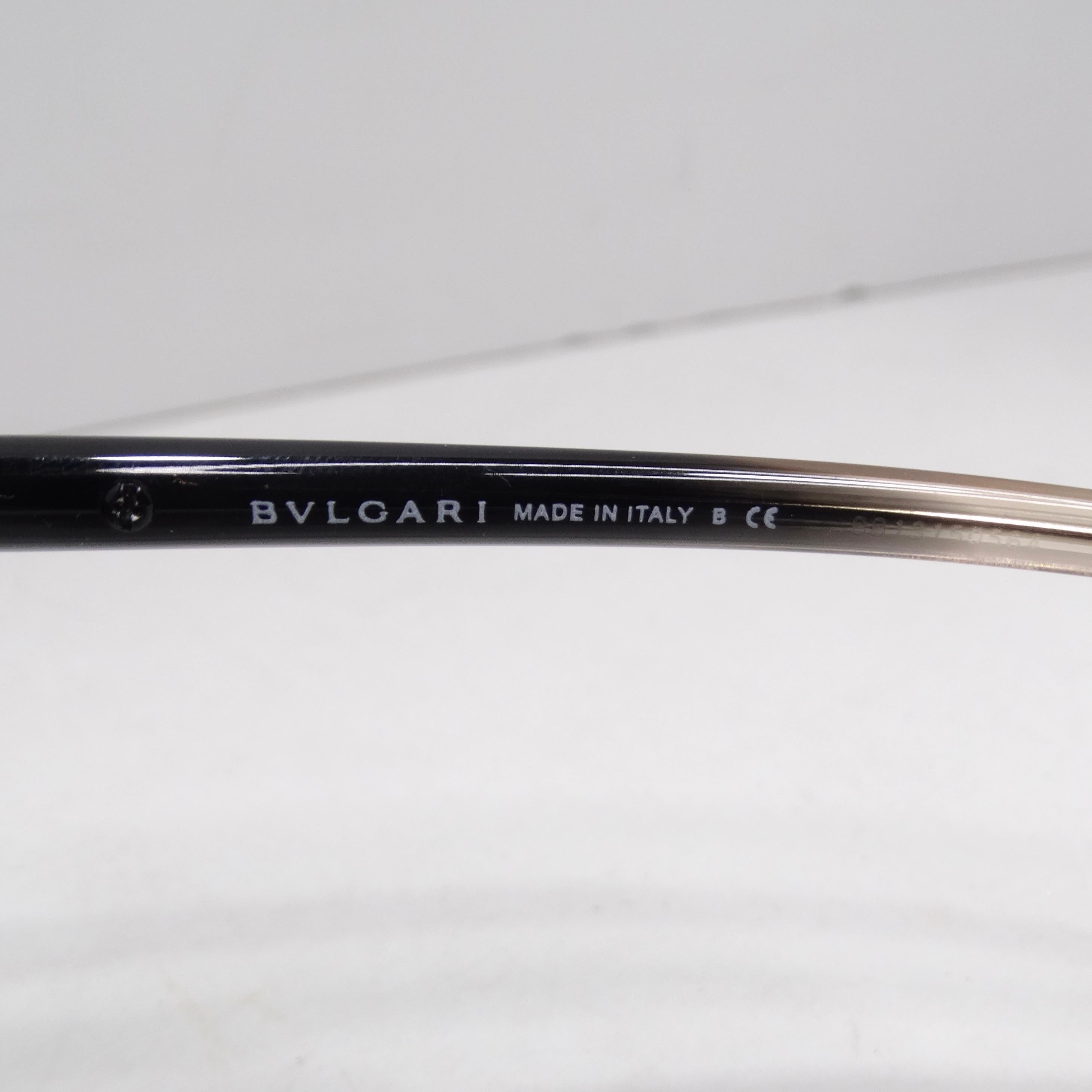 Bvlgari 8220F Sunglasses Black Brown Gradient For Sale 4