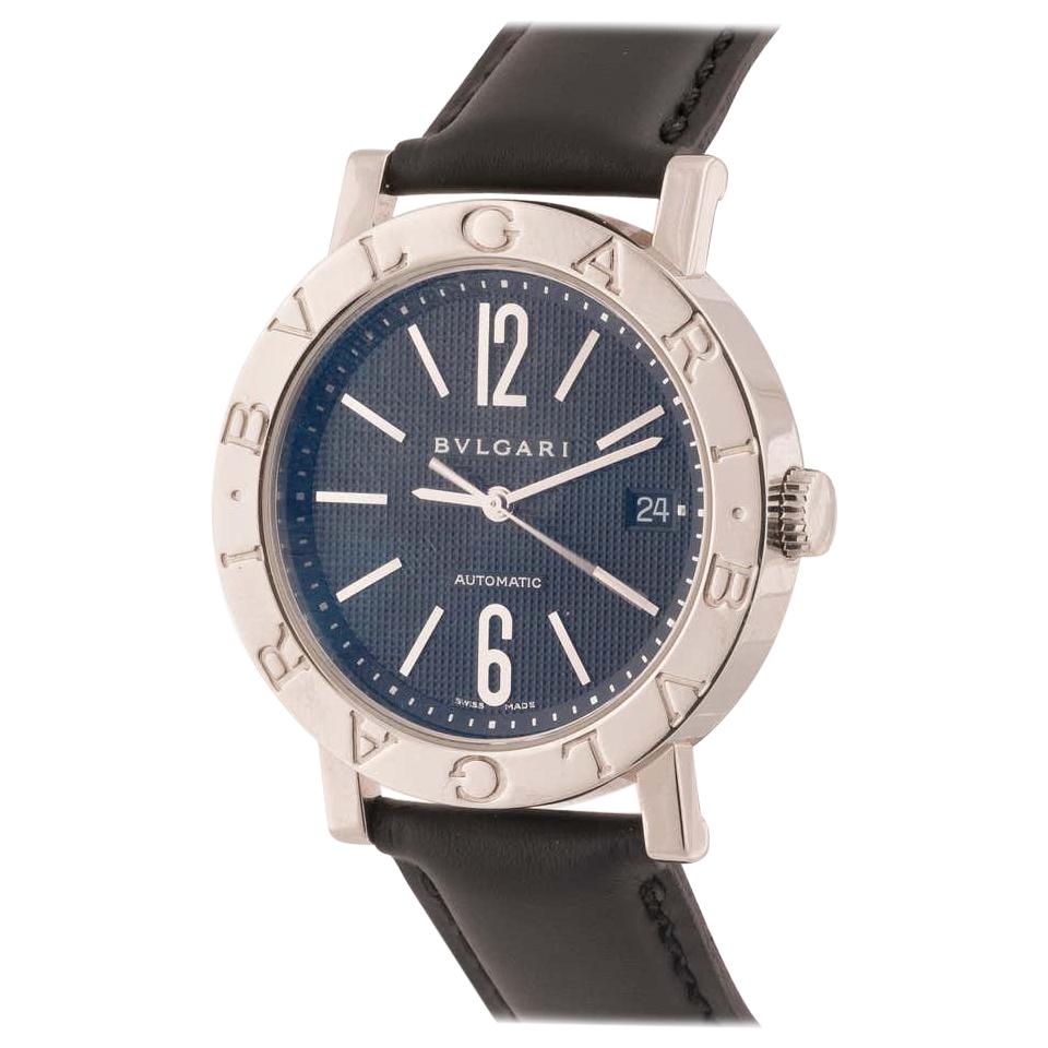 Bvlgari a Gentleman's Bvlgari Wristwatch