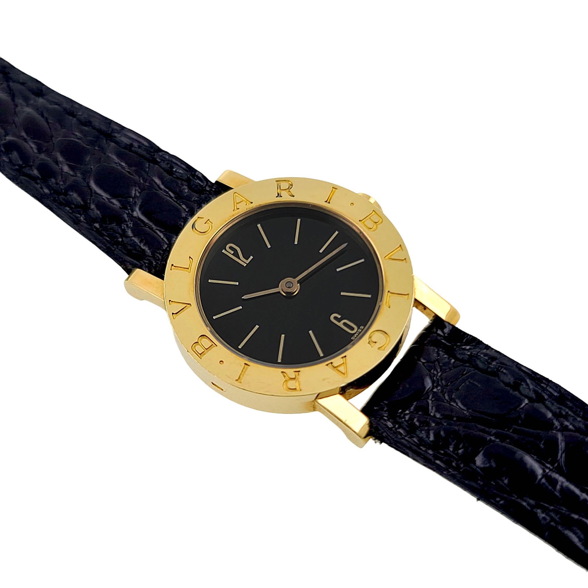 BVLGARI A5006 18k Yellow Gold Gerald Genta Design Roman Coin Monete BB23GL 1