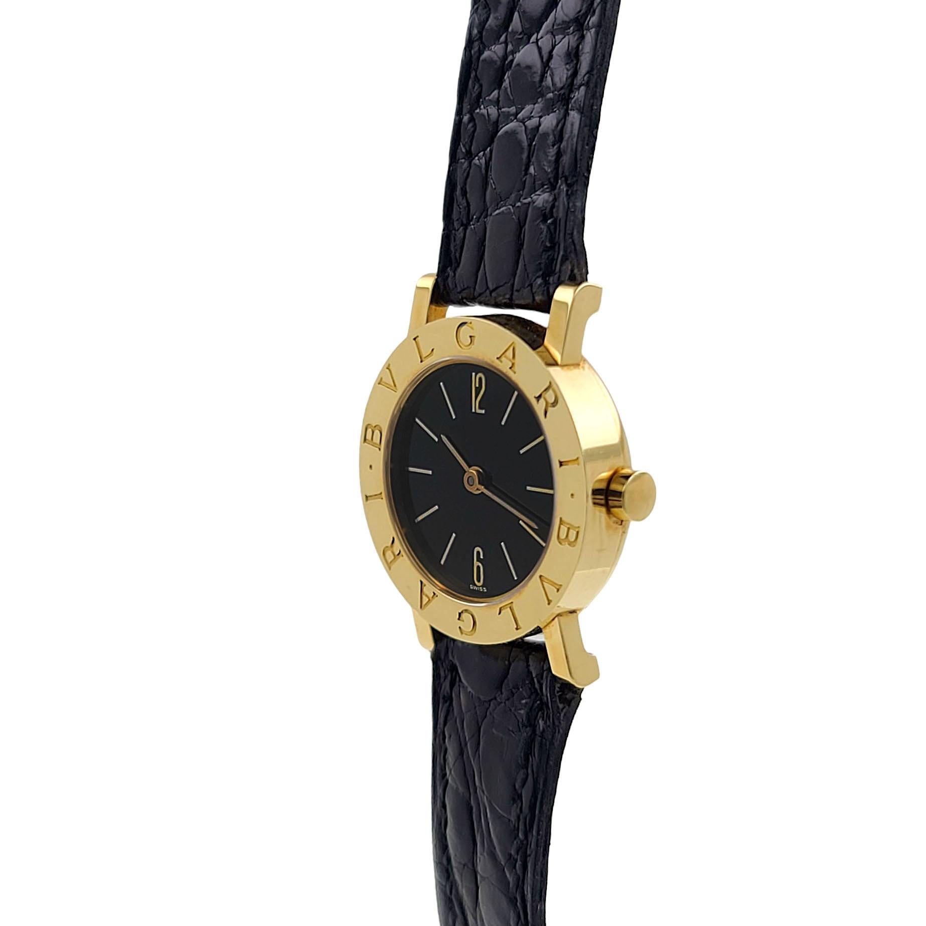 BVLGARI A5006 18k Yellow Gold Gerald Genta Design Roman Coin Monete BB23GL 2