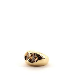 Bvlgari Abbraccio Ring 18 Karat Yellow Gold with Diamonds