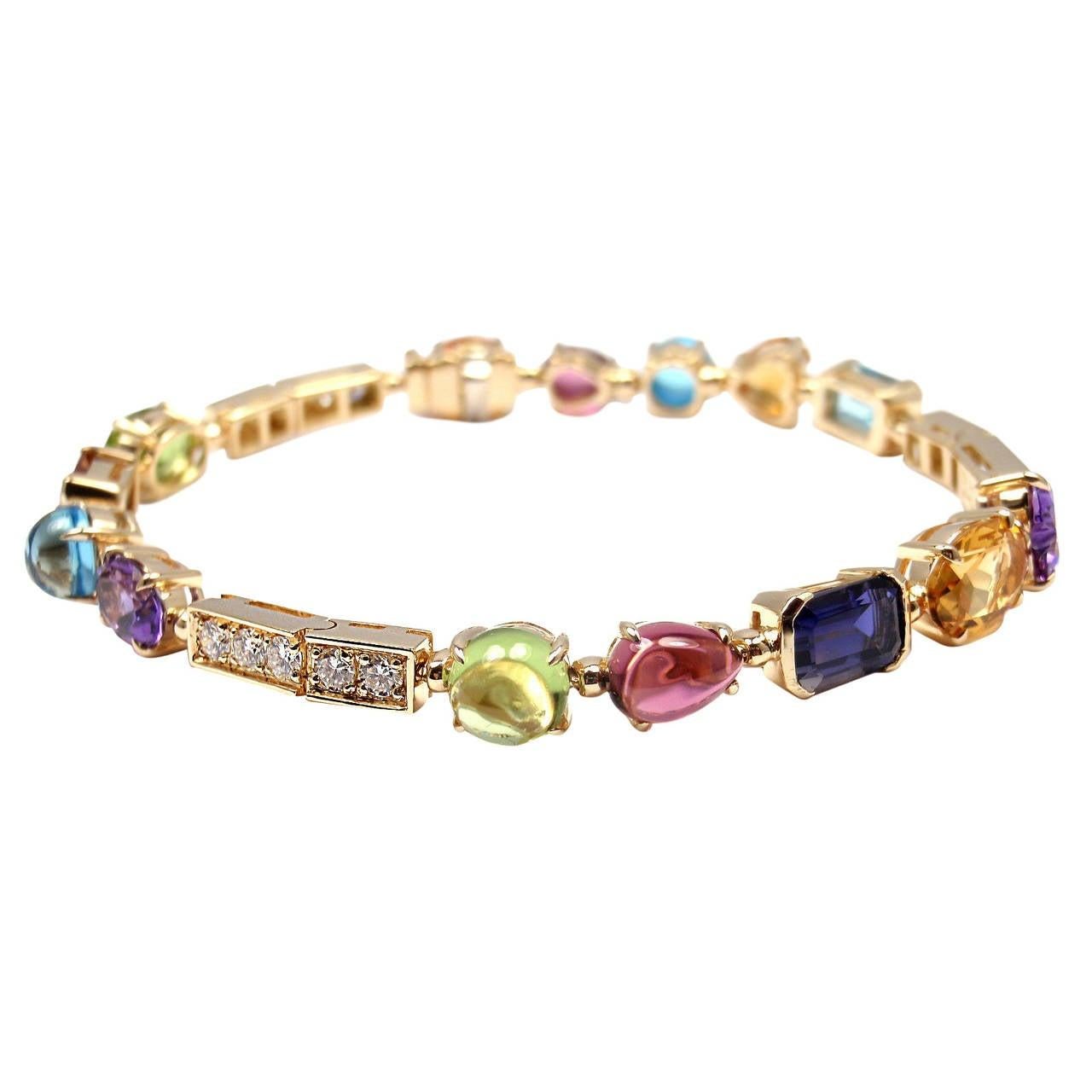 BVLGARI – Allegra-Armband aus Gelbgold im Zustand „Hervorragend“ im Angebot in PARIS, FR