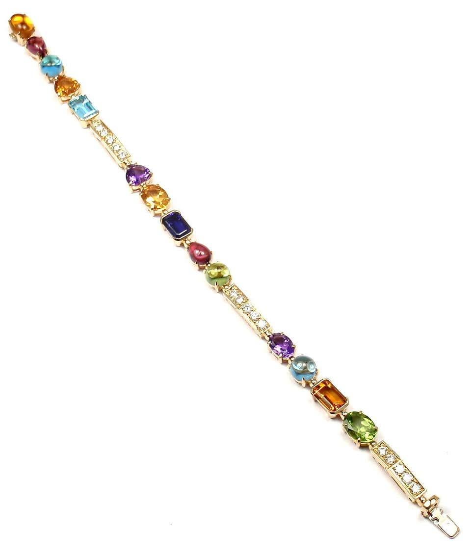 BVLGARI – Allegra-Armband aus Gelbgold Damen im Angebot