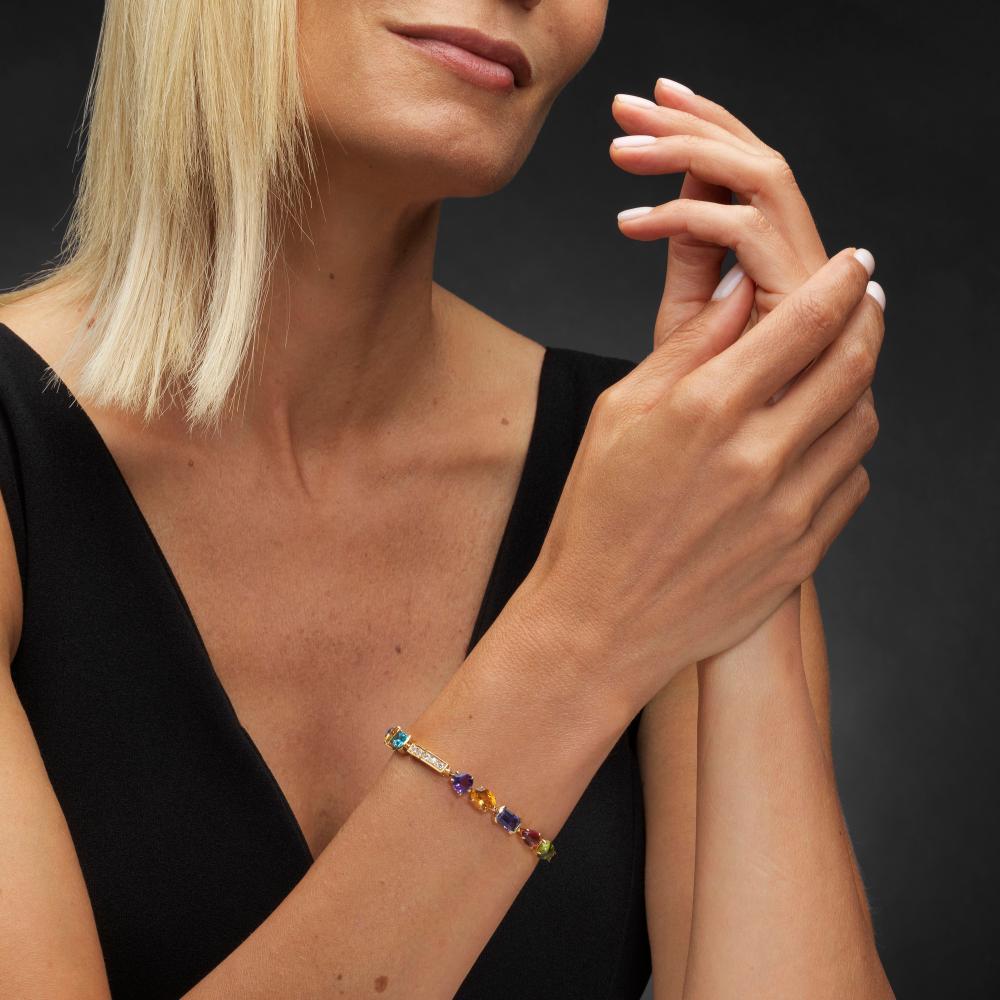 BVLGARI – Allegra-Armband aus Gelbgold im Angebot 4