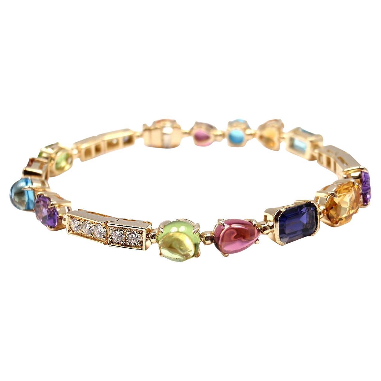 BVLGARI – Allegra-Armband aus Gelbgold im Angebot