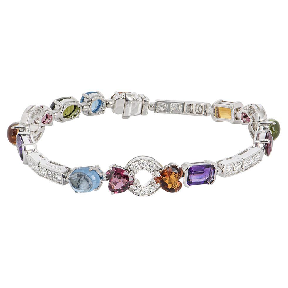 Bvlgari Allegra Diamond and Multi-Gemstone Bracelet BR852651