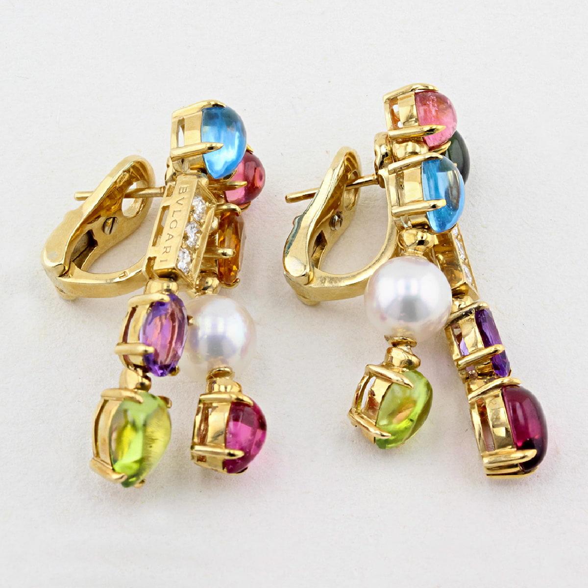 BVLGARI - Allegra earrings In Excellent Condition In PARIS, FR