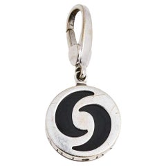 Bvlgari Allegra Onyx 18K White Gold Optical Charm