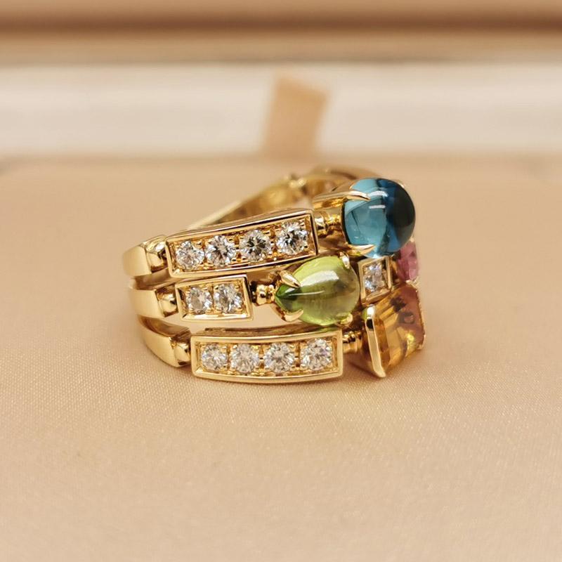 BVLGARI - Allegra ring in yellow gold For Sale 1