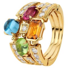 BVLGARI - Bague Allegra en or jaune