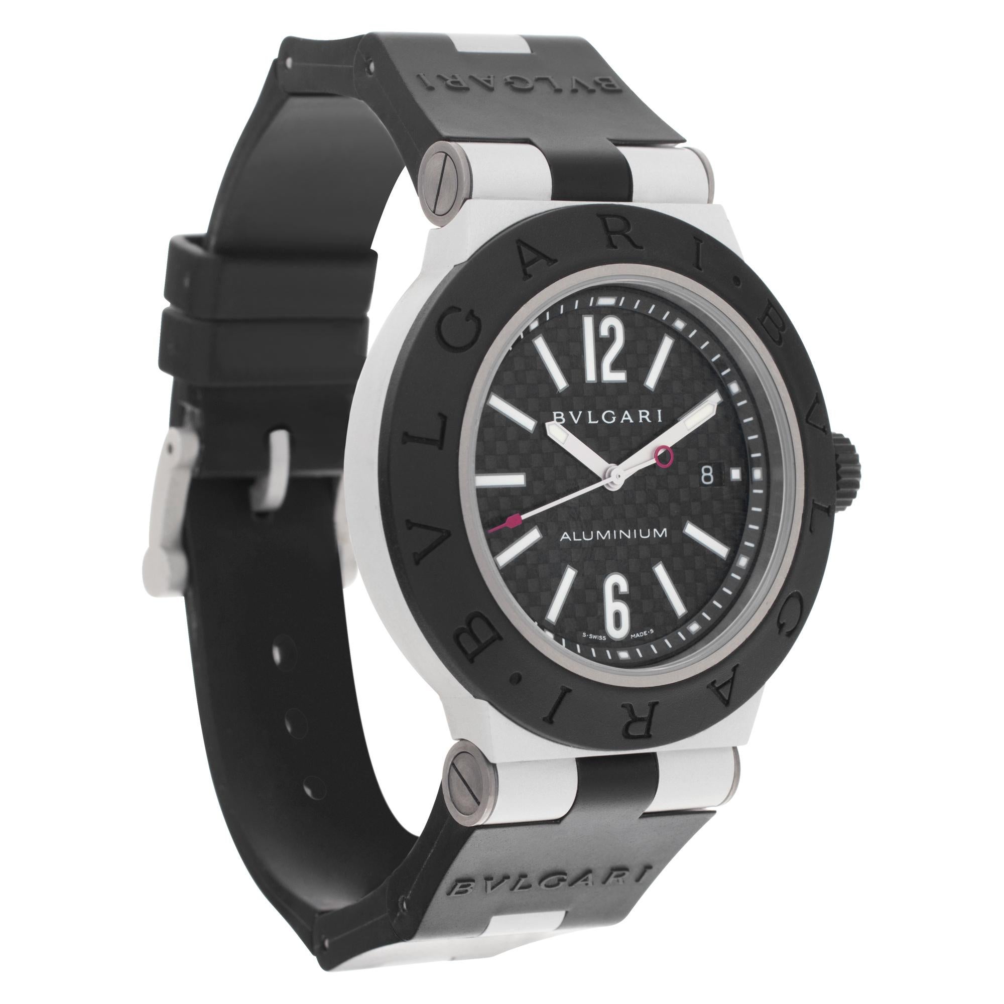bulgari aluminum watch
