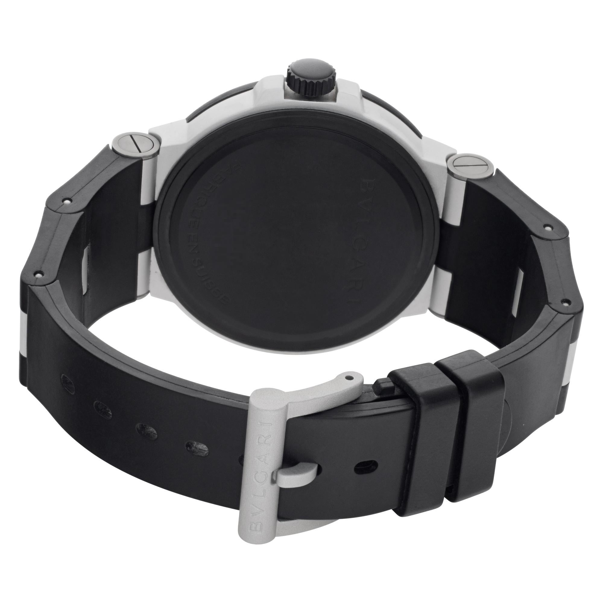 Bvlgari Aluminium AL 44 TA In Excellent Condition In Surfside, FL