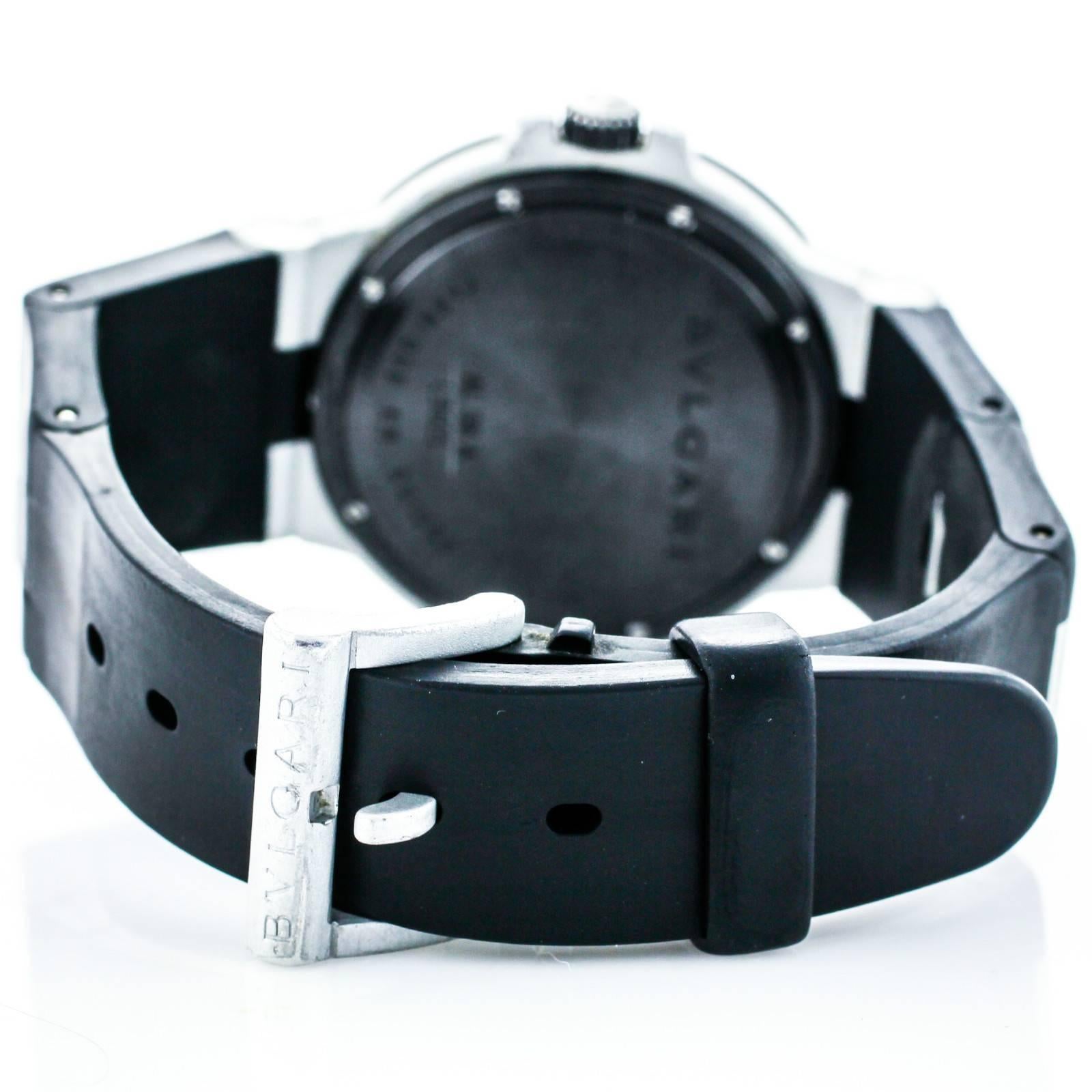 Bvlgari aluminium watch al38a l3276 discount