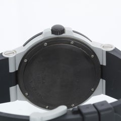 Bvlgari Aluminium Silver Dial  Mens Watch AL 38 A