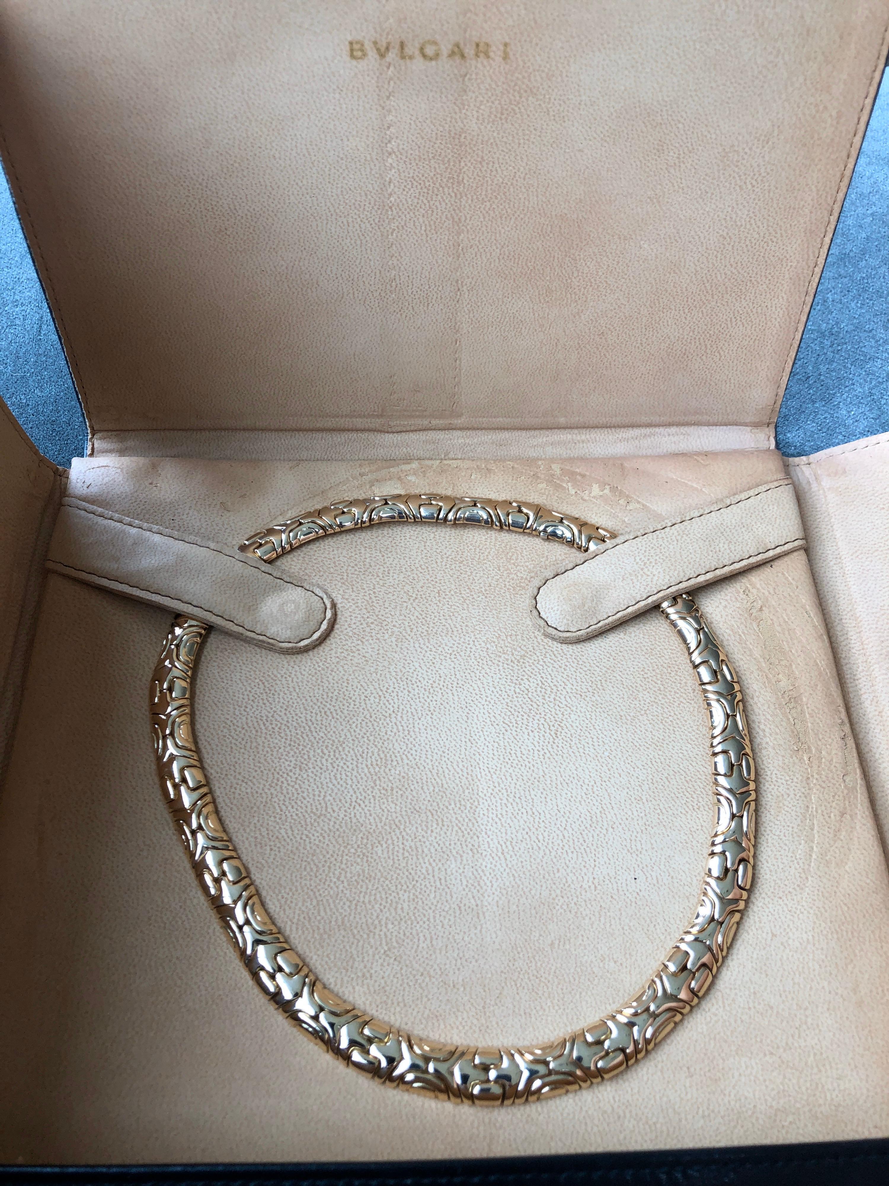 bulgari choker necklace