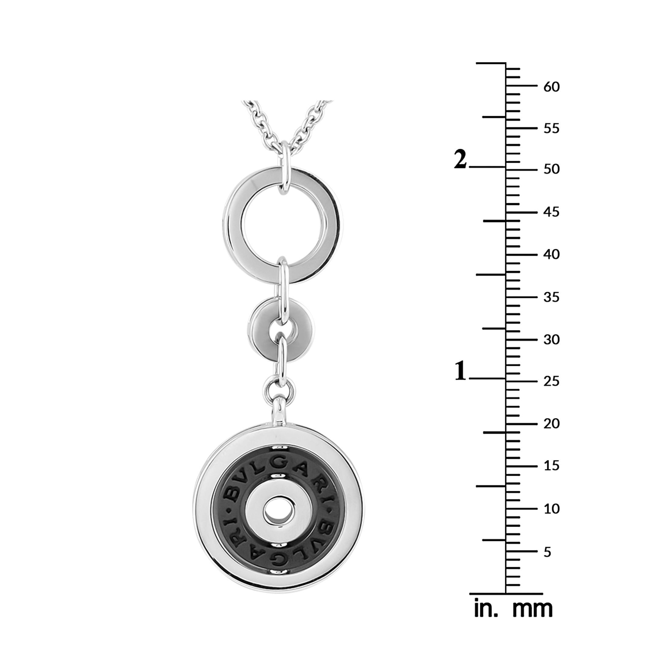 Women's Bvlgari Astrale 18K White Gold Pendant Necklace